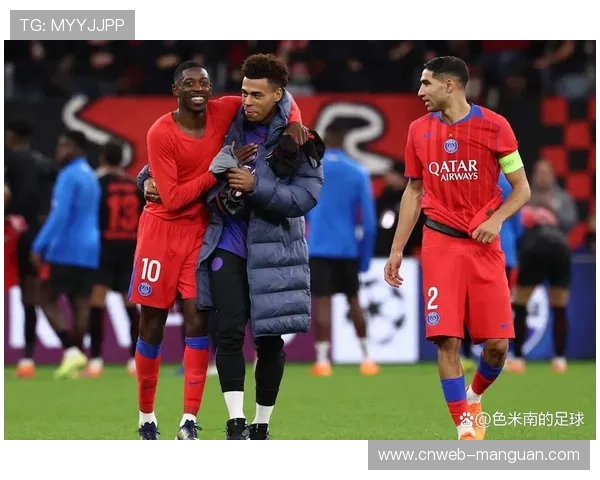 巴黎圣日耳曼2-1力克巴黎FC，杜埃与登贝莱建功赢下德比